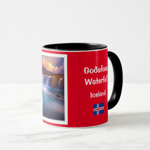 Caneca Goðafoss Waterfall Mug