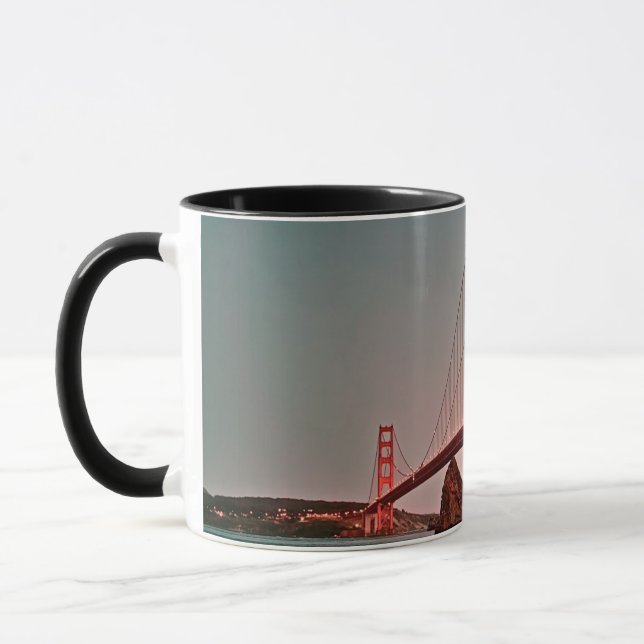 Caneca Golden gate bridge em Sun para baixo (Esquerda)
