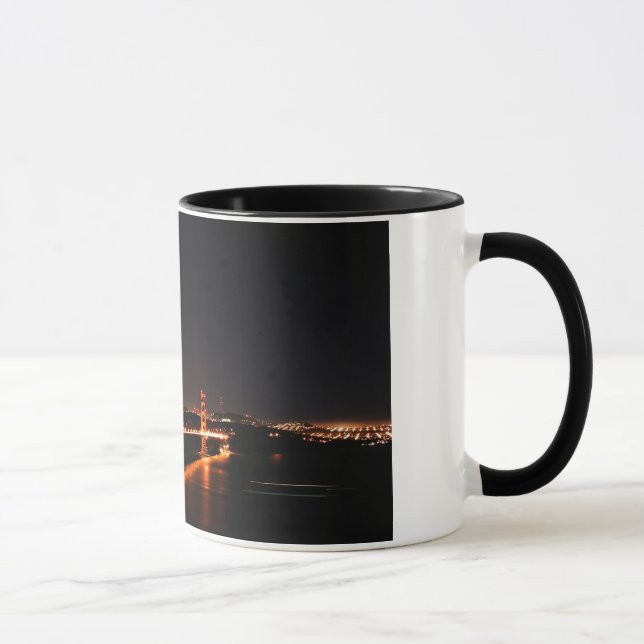 Caneca Golden gate bridge na noite (Direita)