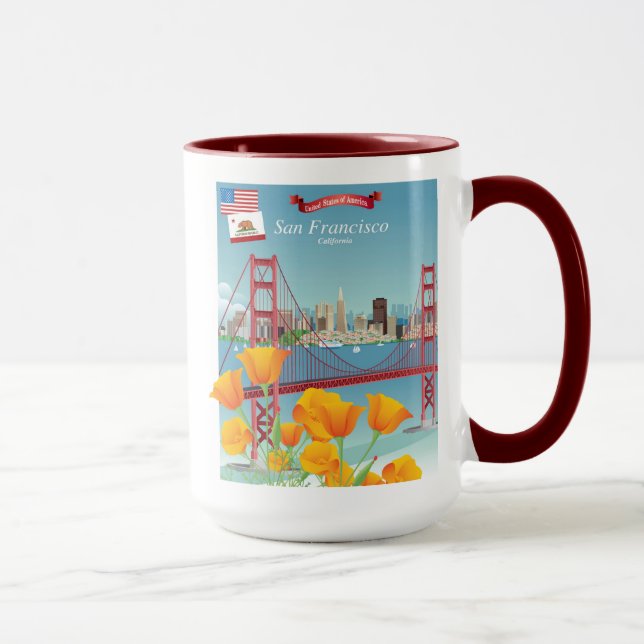 Caneca Golden gate bridge | San Francisco, CA (Direita)