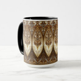 Caneca Golden Ornate Mug