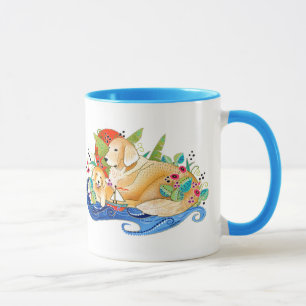 CANECA GOLDEN RETRIEVER DE BINDI