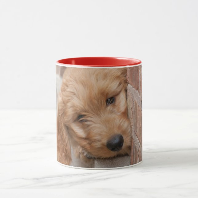 Caneca Goldendoodododle Puppy Pupeking (Centro)