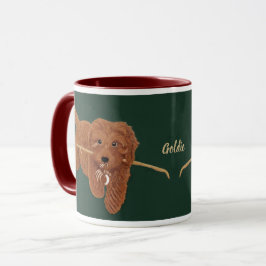 Caneca Goldie Golden Doodle Combo Mug