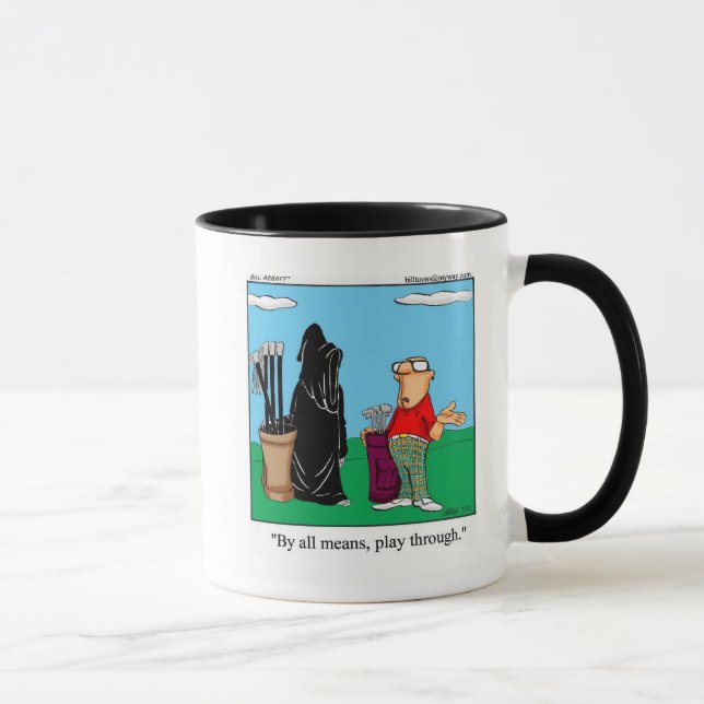 Caneca Golf Humor Ringer Coffee (Direita)