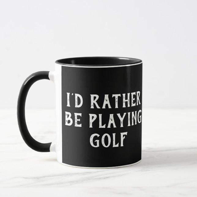CANECA GOLFE, PREFERENCIALMENTE ESTAVA JOGANDO GOLFE (Esquerda)