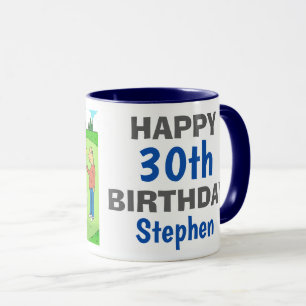 Caneca Golfer com um Putt perdido