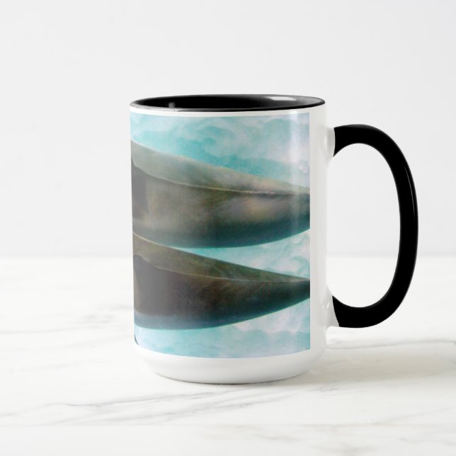 Caneca Golfinhos do girador | Oahu Havaí (Direita)