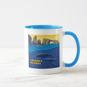 Caneca Golfinhos do Parque Nacional das Ilhas do Canal