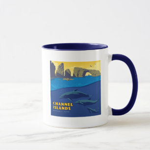 Caneca Golfinhos do Parque Nacional das Ilhas do Canal