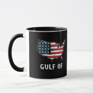 Caneca Golfo da América Engraçado Trump Costa Leste Méxic