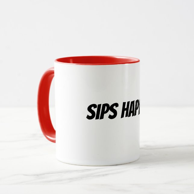 Caneca golpes acontecem (Frente Esquerda)
