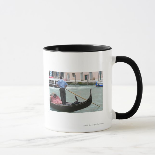 Caneca Gôndola no canal de Veneza (Direita)