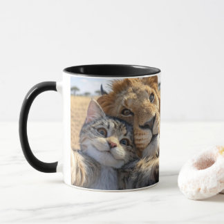 Caneca Good morning lion