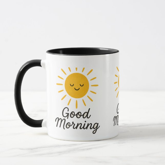 Caneca Good Morning smile Mug (Esquerda)