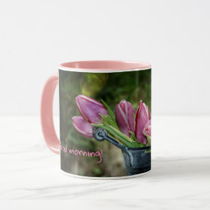 Caneca Good morning Tulips
