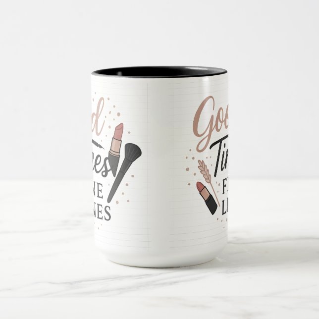Caneca Good Times, Fine Lines (Makeup) | Halloween Gifts (Centro)