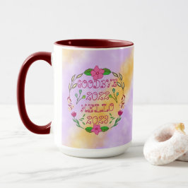 CANECA GOODBYE 20XX OLÁ 20XX