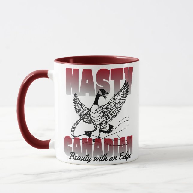 Caneca Goose canadense desagradável (Esquerda)