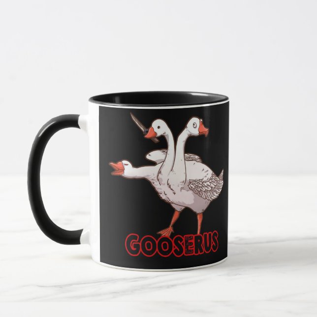 Caneca Goose e Cerberus Mug Espalhados (Esquerda)