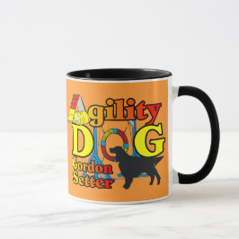 Caneca Gordon Setter Agability Shirts Gifts