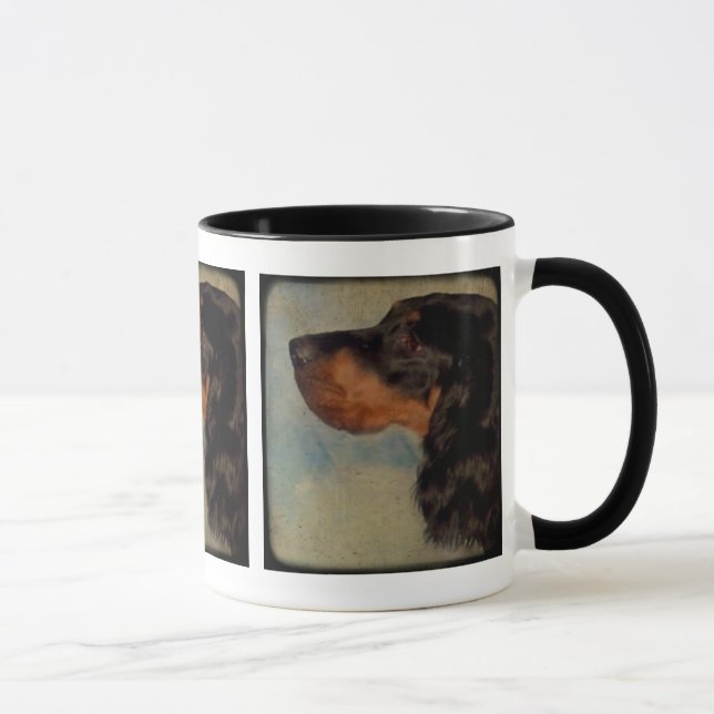 Caneca Gordon Setter Cerâmica Mug (Direita)
