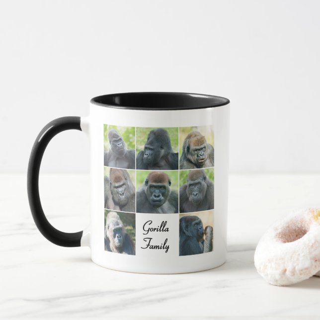 Caneca Gorilla Family (Com Donut)