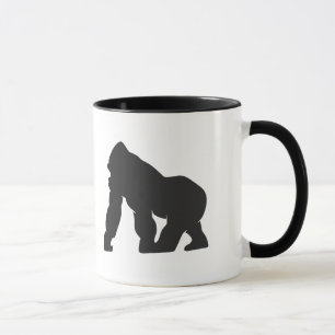 Caneca Gorilla silhouette