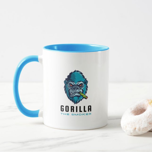 Caneca Gorilla The Smoker (Com Donut)