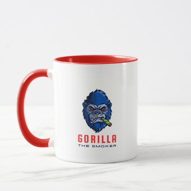 Caneca Gorilla The Smoker (Esquerda)