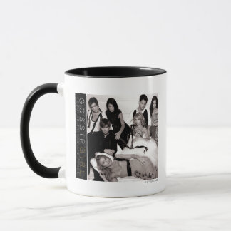 Caneca Gossip Girl Black and White Group Graphic
