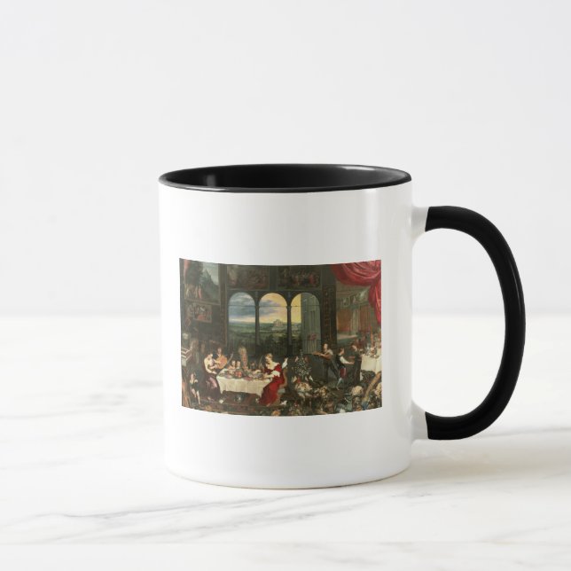 Caneca Gosto, audição e toque, 1618 (Direita)