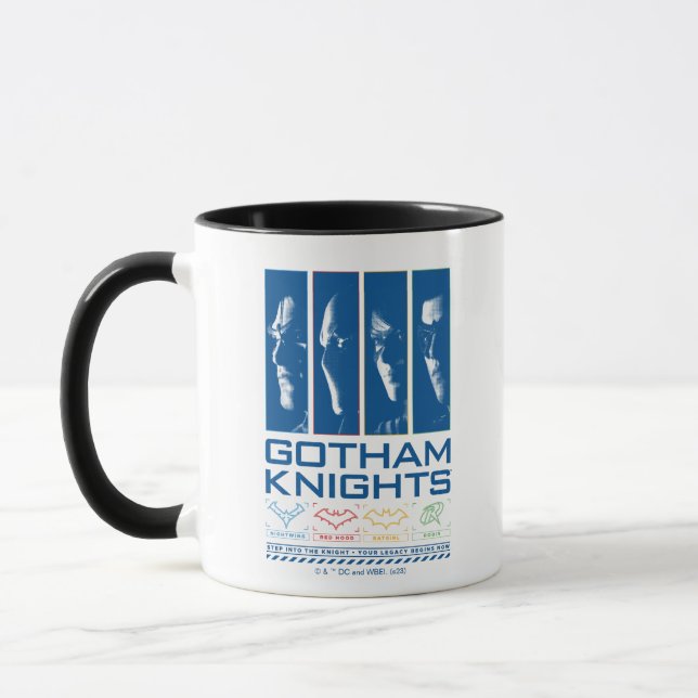 Caneca Gotham Knights Face Painéis (Esquerda)