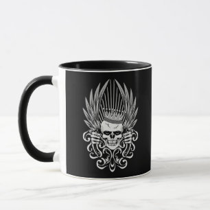 Caneca Gothic King Skull