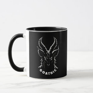 Caneca Gótica   Arma Gótico   Caprino satânico