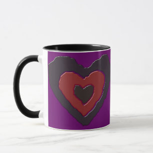 Caneca Gótica Derreter Coração de Amor