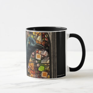 Caneca Gótica Raven Escondida Vidro Gótico Artes Digitais