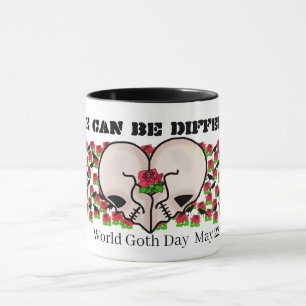 Caneca Gótico Câncer Adorável Mug