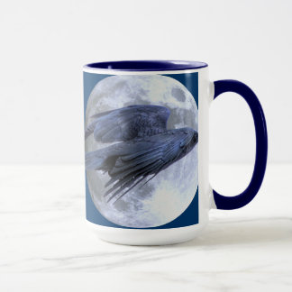 Caneca Gótico Negra Voadora, Celta, Wiccan