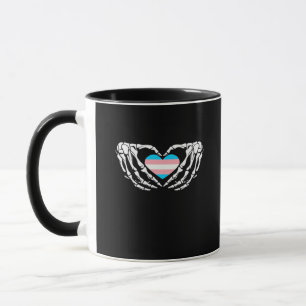 Caneca Gótico Transgénero do Orgão Trans de Halloween