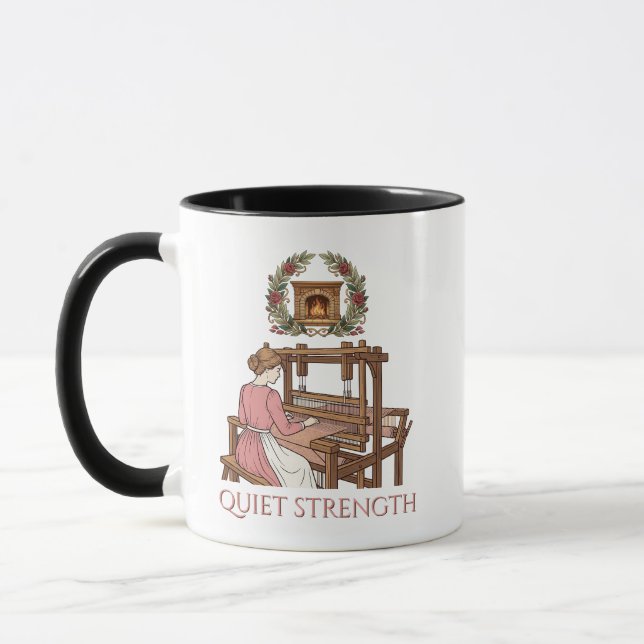 Caneca Graça atemporal tecida com tradição (Esquerda)