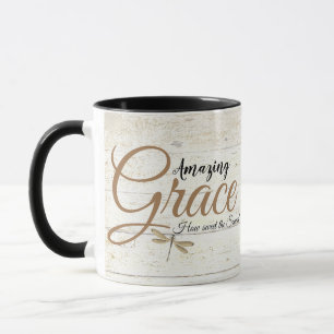 Caneca Graça incrível em madeira 
