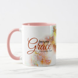 Caneca Graça incrível Libélulas aquarela