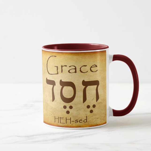 CANECA GRACE HEBREW MUG (Direita)