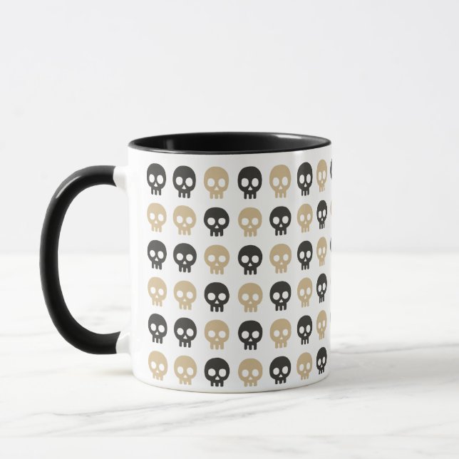Caneca Grade de Caveira Chic (Esquerda)
