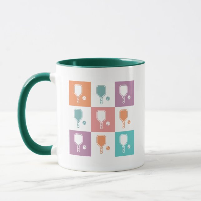 Caneca Grade de Raquete de Pickleball (Esquerda)