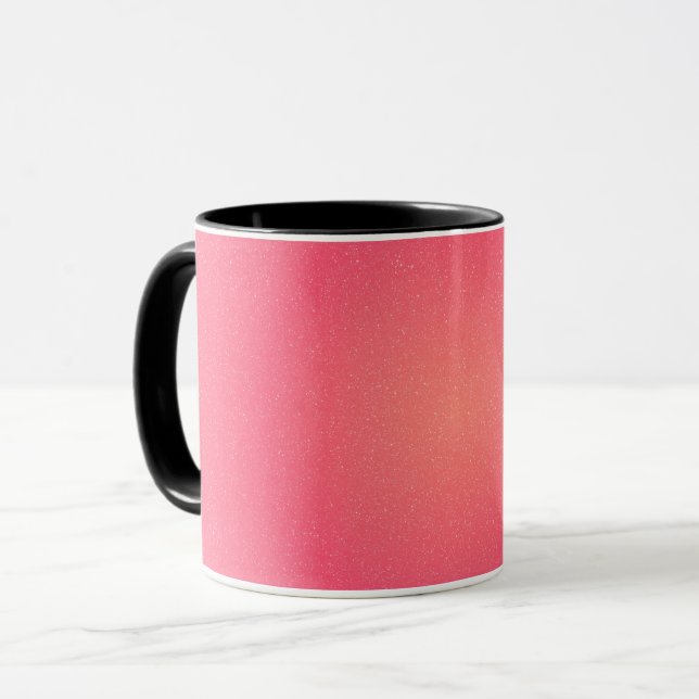 Caneca Gradiente Cor-de-Rosa Esbranquiçada (Frente Esquerda)