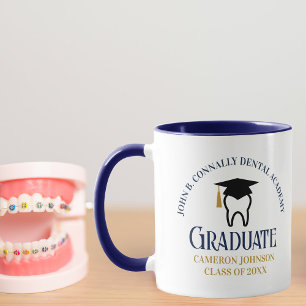 Caneca Graduação de Dentista Personalizada da Faculdade d