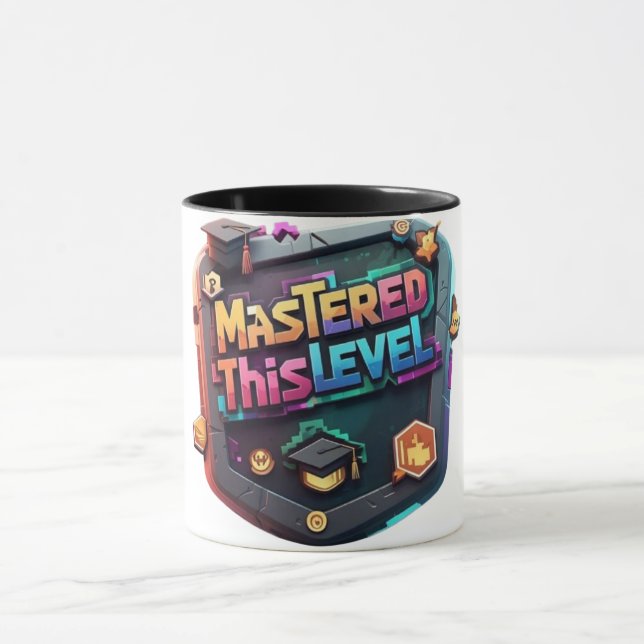 Caneca Graduação De Nível Gerido (Centro)