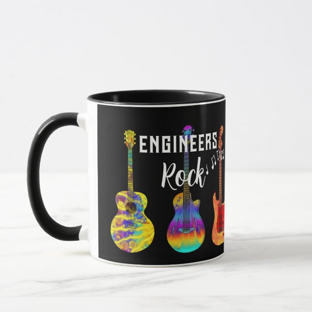 Caneca Graduação em Rock de Engenheiros formandos (Esquerda)